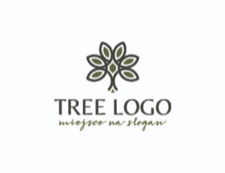 Projekt graficzny logo dla firmy online Drzewo -Natura